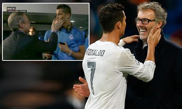 Ditampar Ringan oleh Presiden Real, Ronaldo Malah Akrab dengan Pelatih PSG